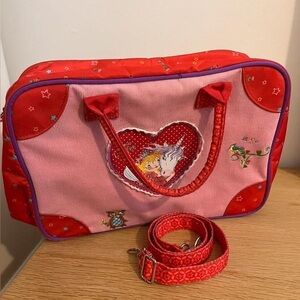 Coach Cherry Red Teri Shoulder Bag